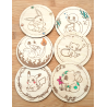 Set of 6 Coasters Pokémon – Handmade Wood Coasters with Pokéball Storage Box
