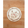 Set de 6 sous-verres Pokémon avec boîte Pokeball | Fait main en bois