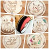 Set de 6 sous-verres Pokémon avec boîte Pokeball | Fait main en bois