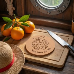 Dessous de plat One Piece Fruit du démon utilisé en cuisine