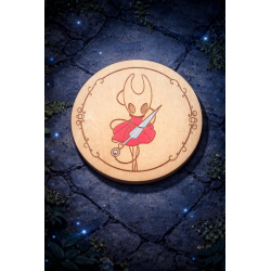 Hollow Knight Wooden Coasters – Set of 6 Gaming Coasters