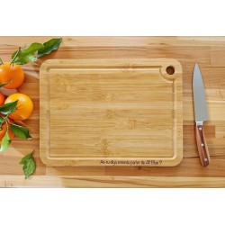 French back One Piece Sanji bamboo cutting board