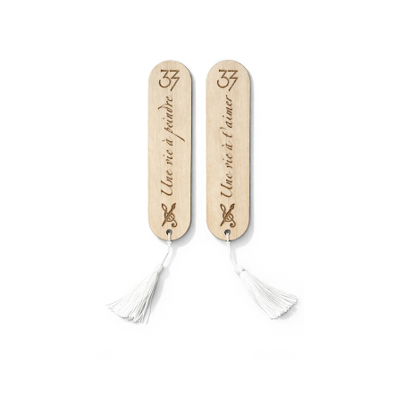 Clair Obscur Expedition 33 Wooden Bookmark Une vie à t’aimer