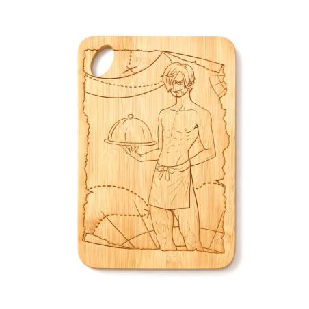 One Piece cutting board, sexy Sanji facing forward