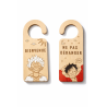 One Piece Luffy Wooden Door Hanger