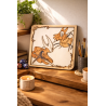 Hollow Knight Silksong Wooden Wall Art Hornet – Handmade Relief Wood Decor