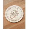 Set de 6 sous-verres Pokémon avec boîte Pokeball | Fait main en bois