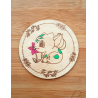 Set de 6 sous-verres Pokémon avec boîte Pokeball | Fait main en bois