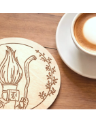 Video Game Inspired Wooden Coasters and Table Accessories | Pixels & Pixies